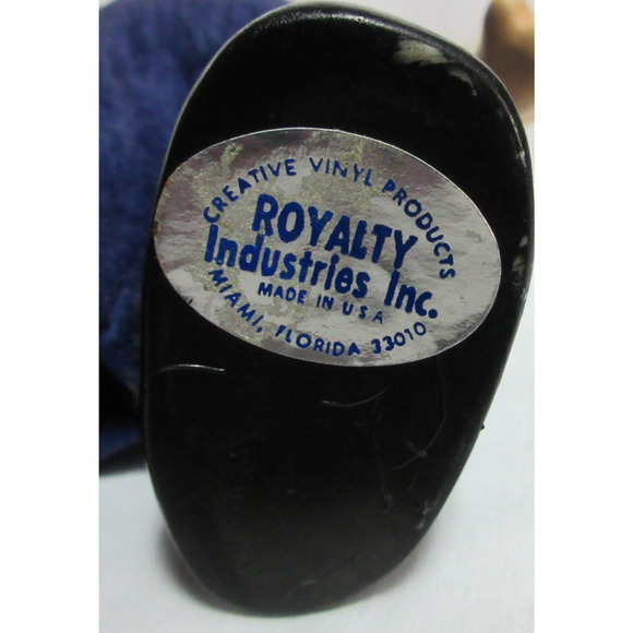 VTG 1974 Raggedy Ann & Andy Yarn Hair Coin Banks 9" Royalty Industries Inc TAG - Picture 7 of 9